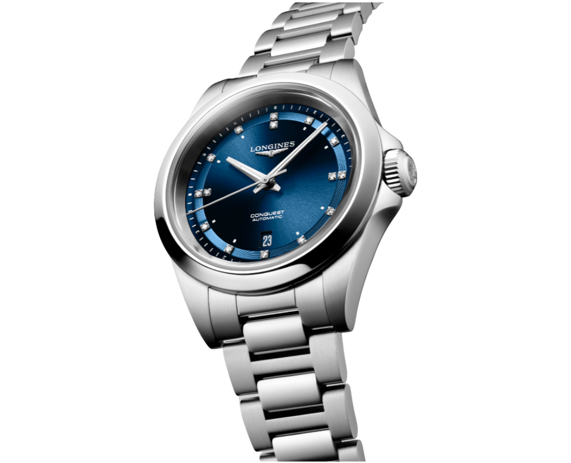L3.320.4.97.6 Longines Conquest blå 30 