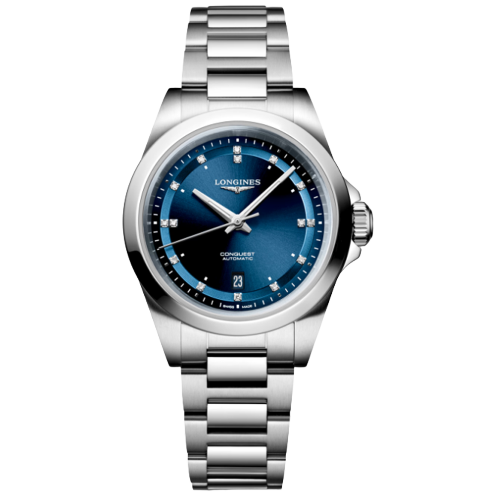 L3.320.4.97.6 Longines Conquest blå 30 