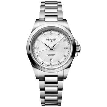 L3.320.4.87.6 Longines Conquest pärlemor 30 