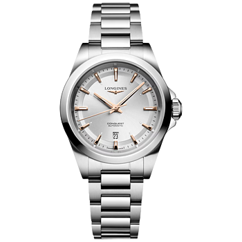 L3.320.4.72.6  Longines Conquest silver 30 