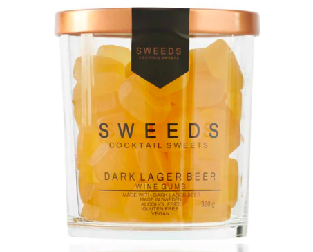 Sweeds Cocktail sweets vingummi Dark lager beer - 2