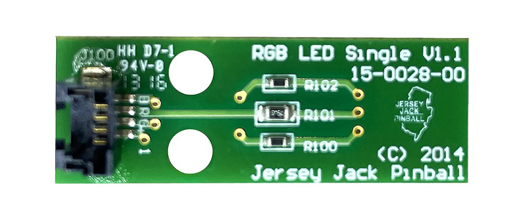 JJP Single RGB LED Lamp Board - 2