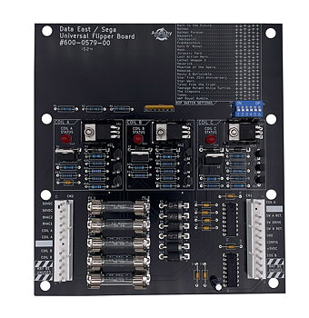 Anarchy Data East Universal Flipper Board