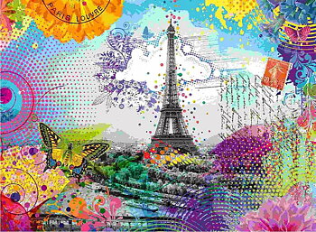 Postcard from Paris, 500 Bitar Ravensburger