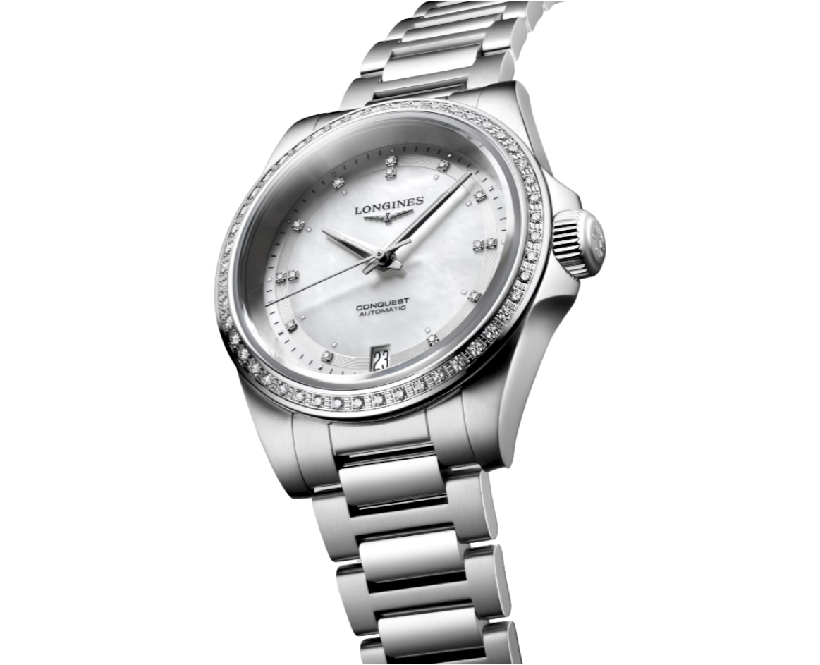 L3.430.0.87.6 Longines Conquest pärlemor 34 
