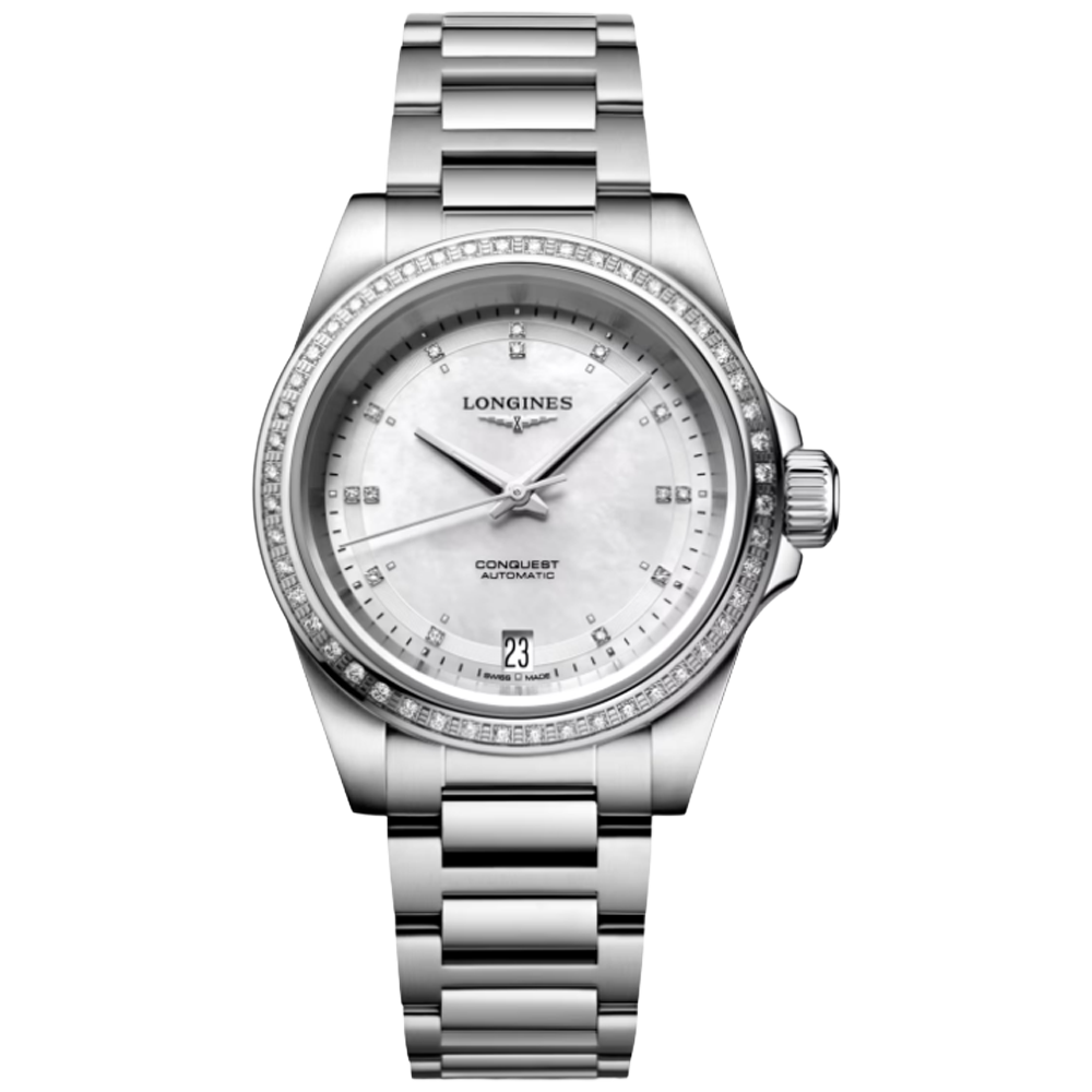 L3.430.0.87.6 Longines Conquest pärlemor 34 