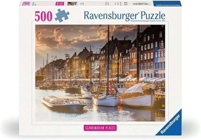Sunset in Copenhagen, 500 Bitar Ravensburger - 2