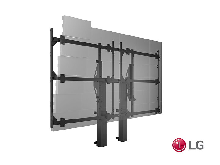 M Pro Series LG LED Wallstand Motorized All In One LAED015 171"