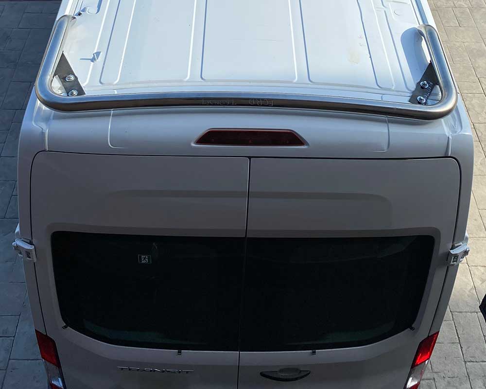 Roof Bar Rear [Musta] - Ford Transit 2020- - 2