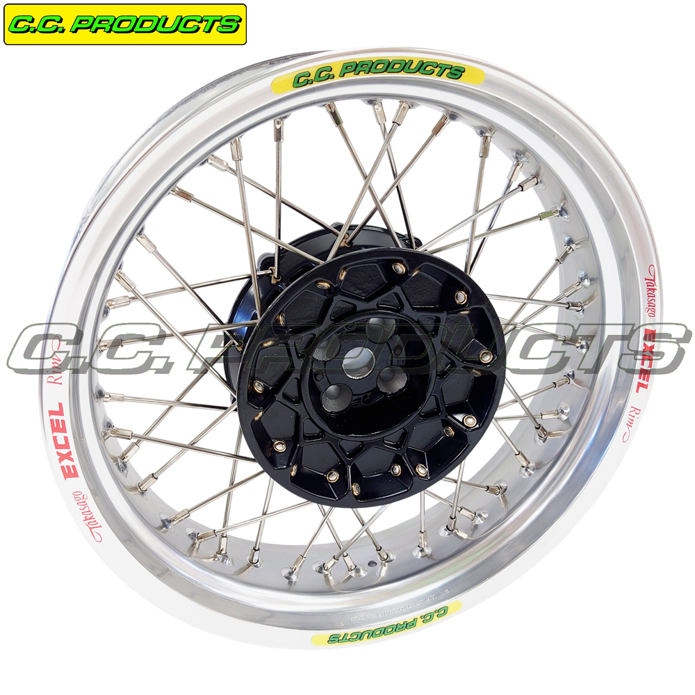 Spoke Set BMW R 1150 GS 17x4,25 99-06 Rear Wheel - 3