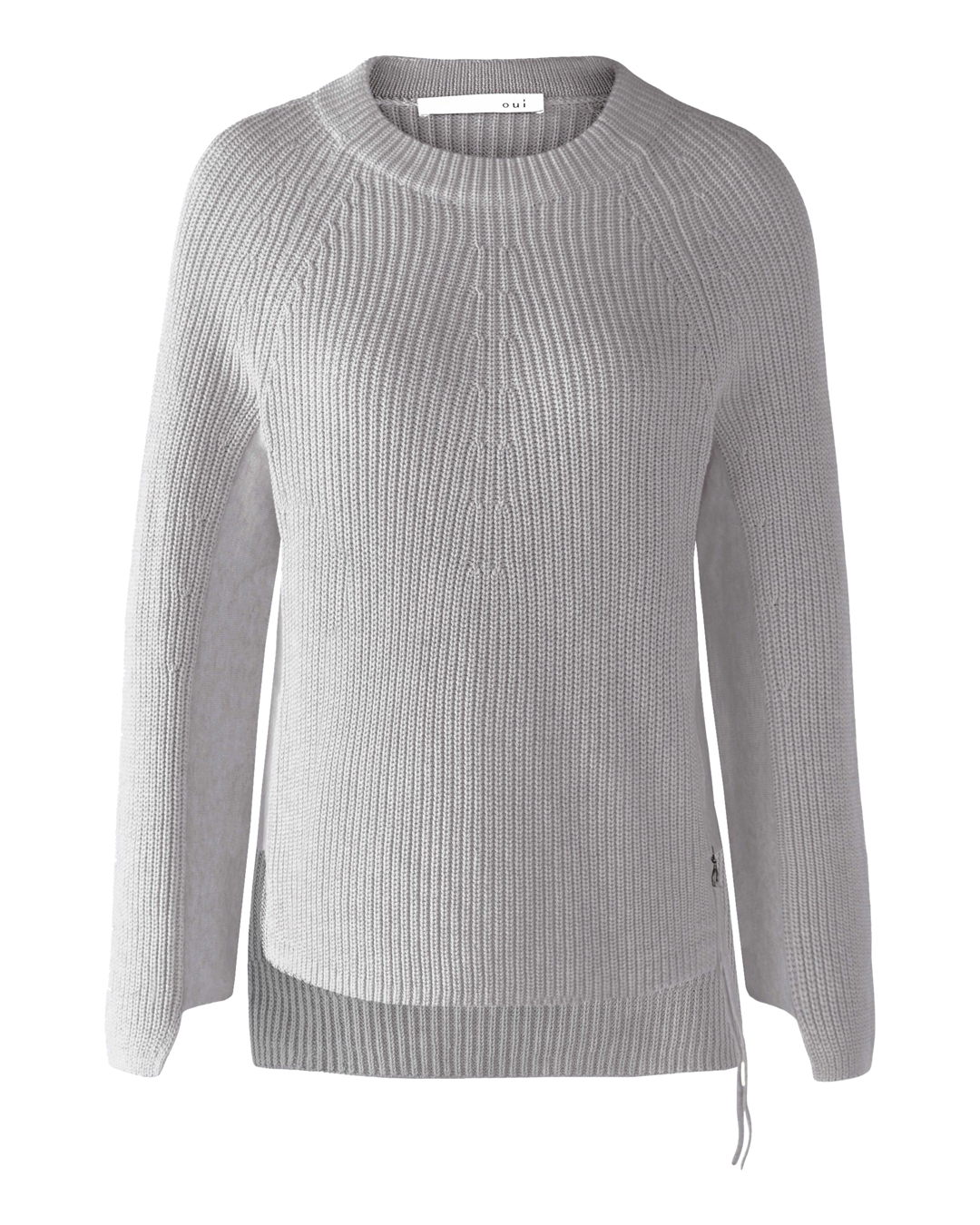 Jumper dragkedja i midjan grå - 7