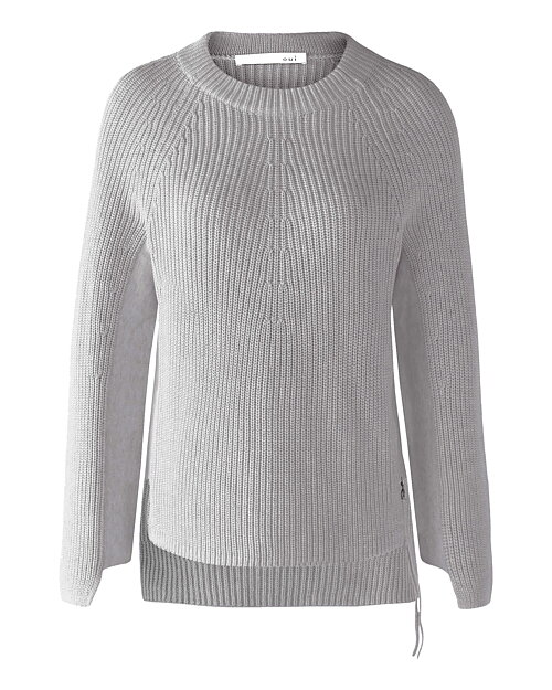 Jumper dragkedja i midjan grå - 7