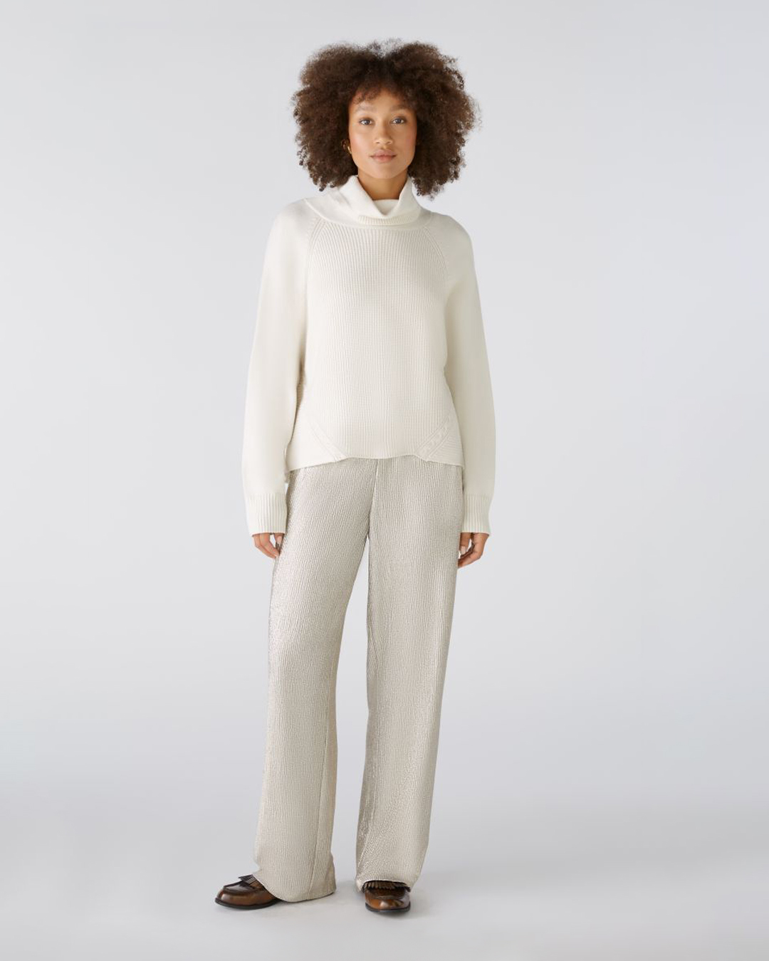 Polojumper oversize offwhite - 2