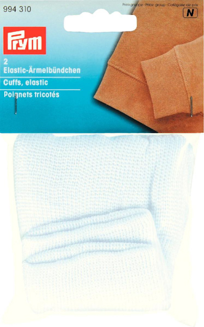 Ärmmuddar elastisk vit 2 st