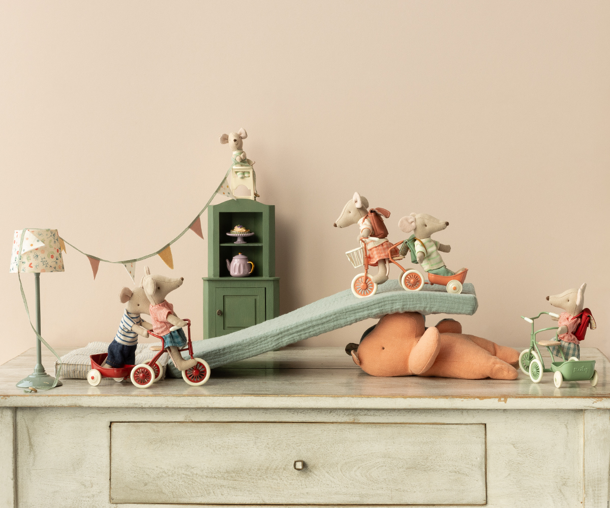 Maileg - TRICYCLE Coral - Big Sister - 3