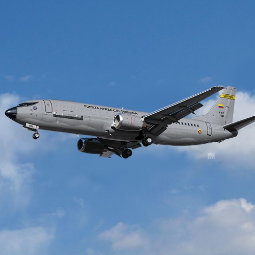 1/144 Boeing 737 Colombian Air Force