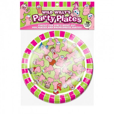 Wild Willy´s Party Plates