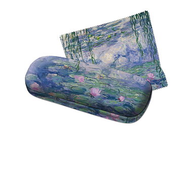 Claude Monet : Näckrosor - Glasögonfodral med matchande putsduk