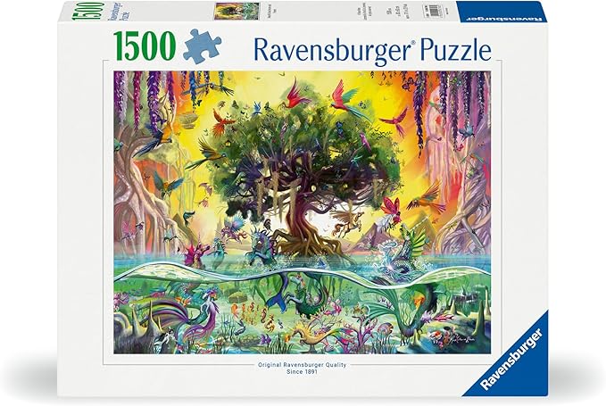 Beautiful Sea Unicorn and Friends, 1500 Bitar Ravensburger - 2