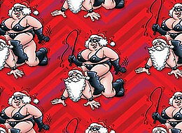 Mrs. Claus on Santa