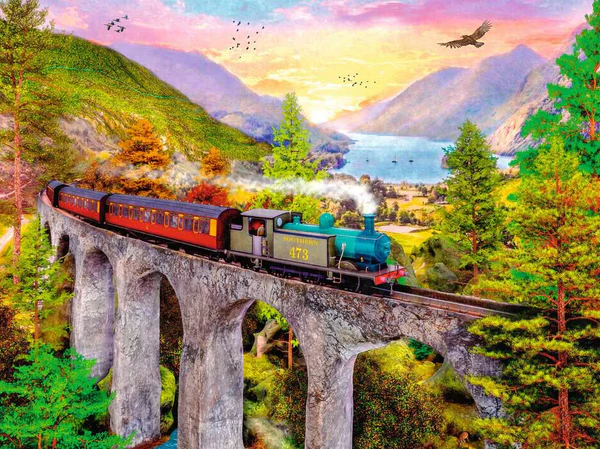 Autumn Viaduct, 1500 Bitar Ravensburger