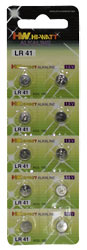 Knappcells Batterier LR41