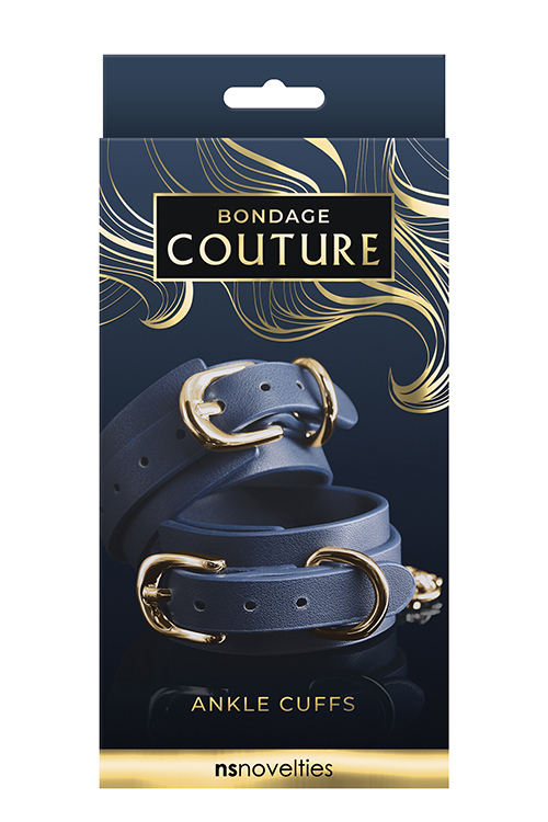 Bondage Couture Ankel Cuffs Blue