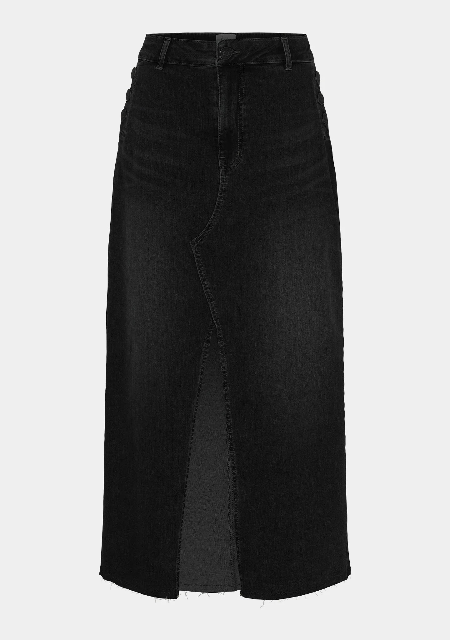 Como Denim Skirt - Washed Black - Isay
