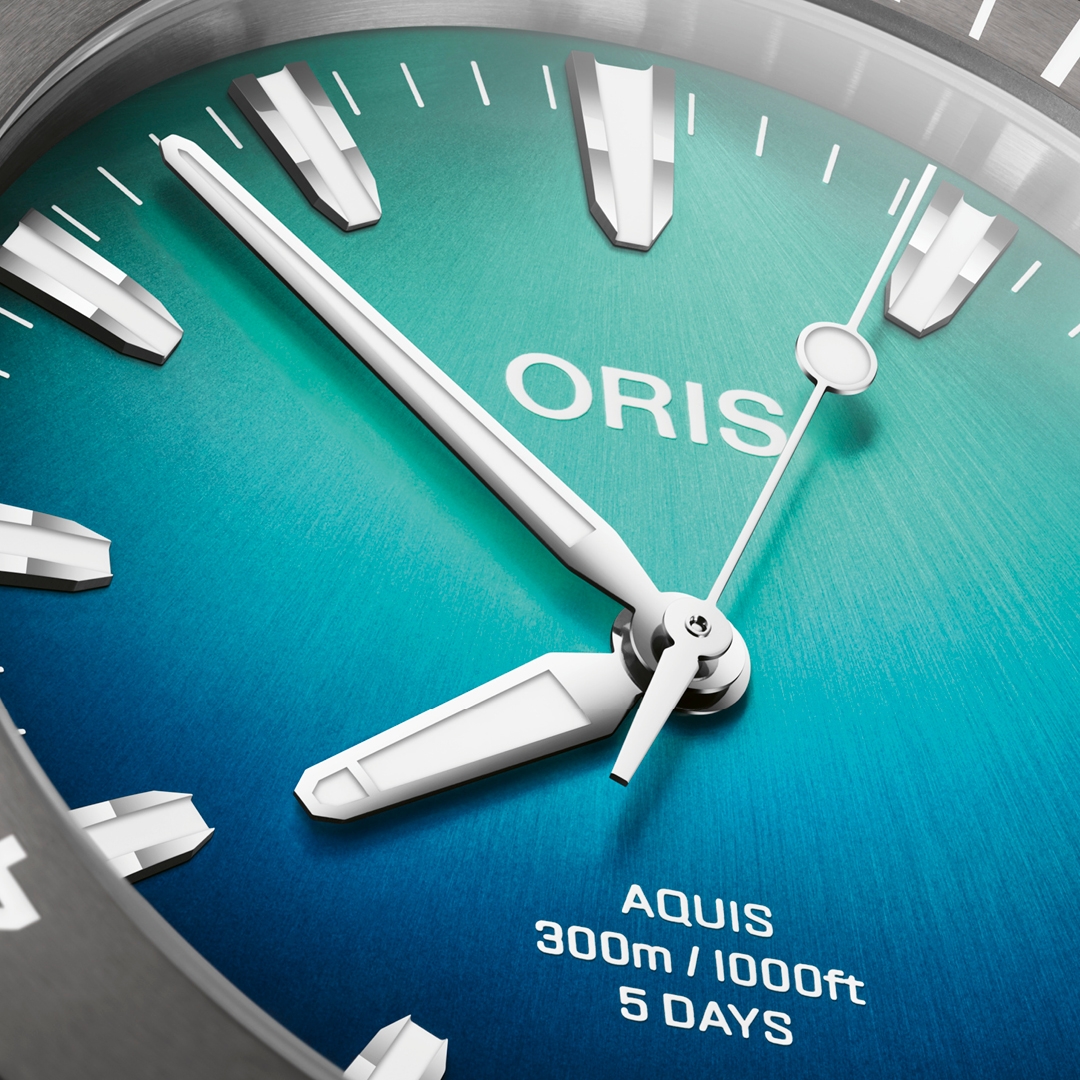 01 400 7790 4185-Set Oris Aquis Date 43,5, Great Barrier Reef Limited Edition IV