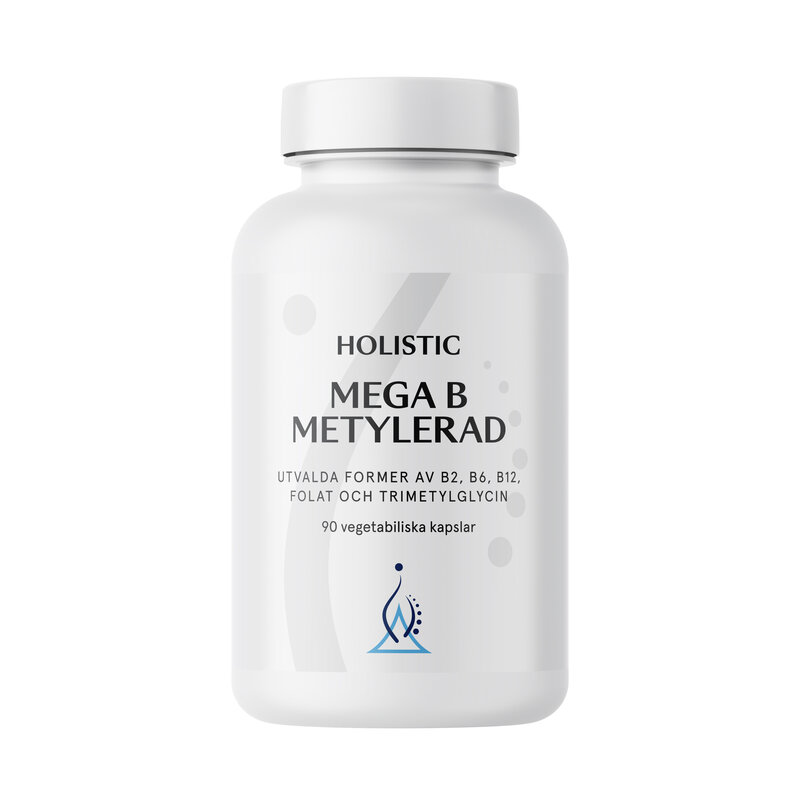 Mega B metylerad 90 kapslar Holistic