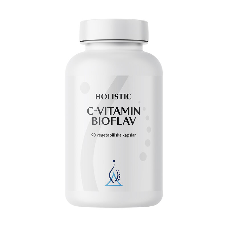 C-vitamin bioflav 90 kapslar Holistic