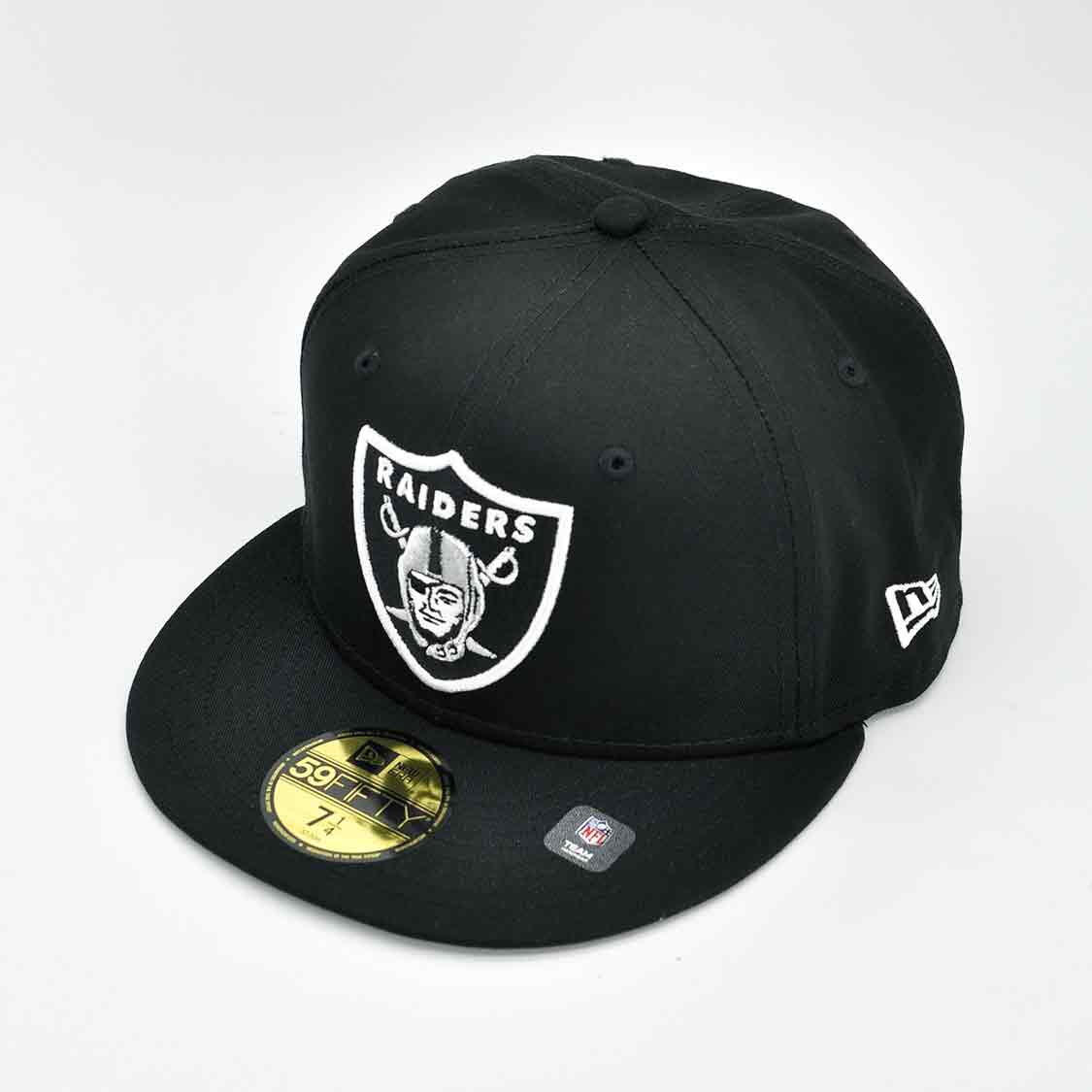 New Era - Las Vegas Raiders NFL Official Team Colours Black 59FIFTY Black - 2