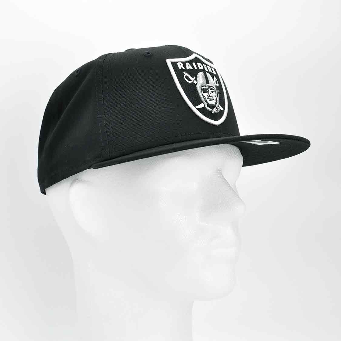 New Era - Las Vegas Raiders NFL Official Team Colours Black 59FIFTY Black - 5