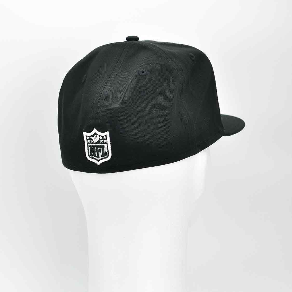New Era - Las Vegas Raiders NFL Official Team Colours Black 59FIFTY Black - 4