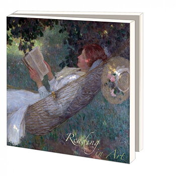 Reading in Art : Kortset med 10 kort och kuvert i matchande mapp - Sommar