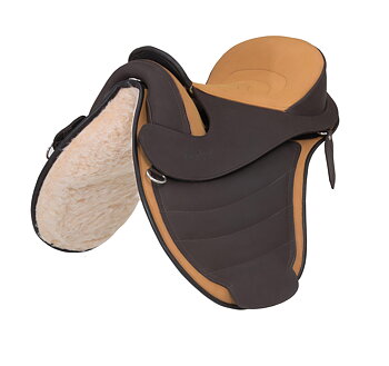 Barefoot® Cheyenne (leather saddle), nougat
