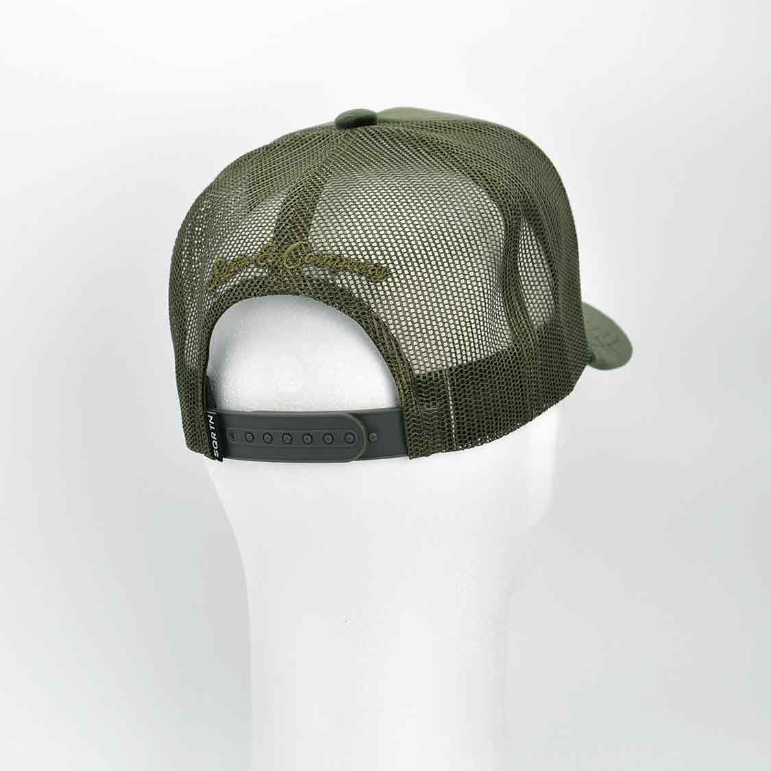 SQRTN - Skogen Velvet Trucker Olive - 3
