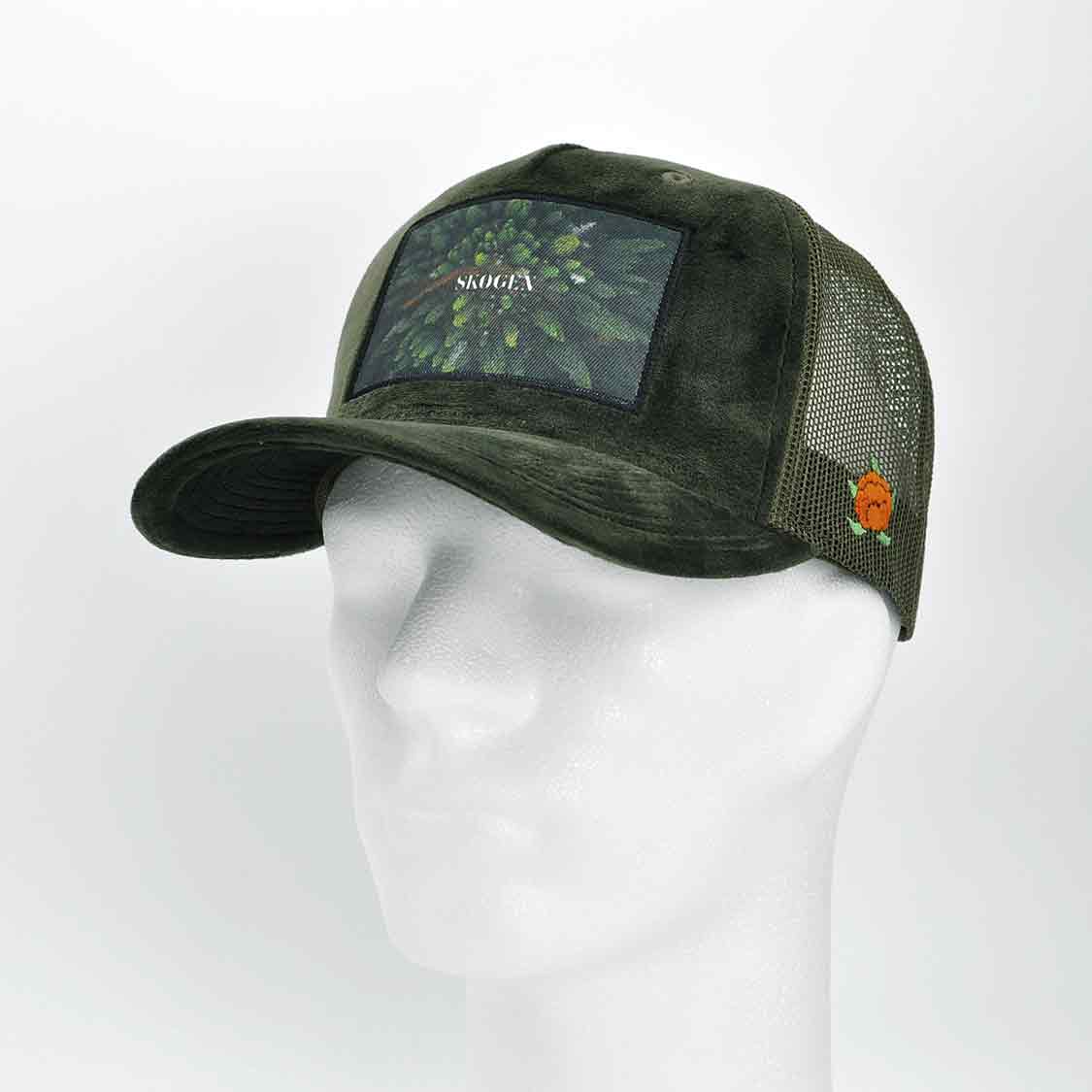 SQRTN - Skogen Velvet Trucker Olive