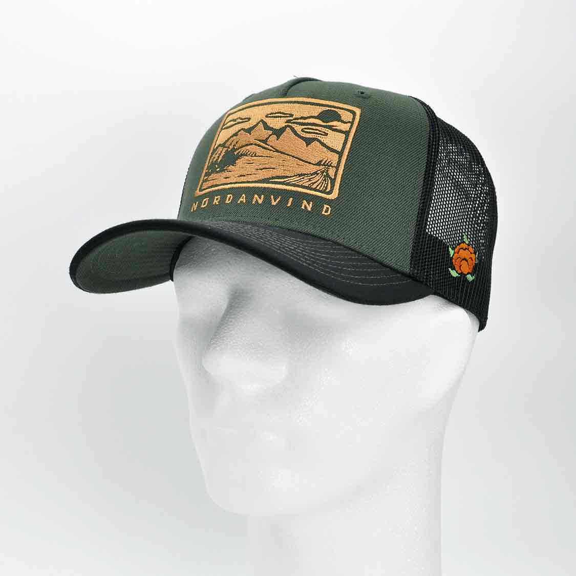 SQRTN - Nordanvind Trucker Cap Olive