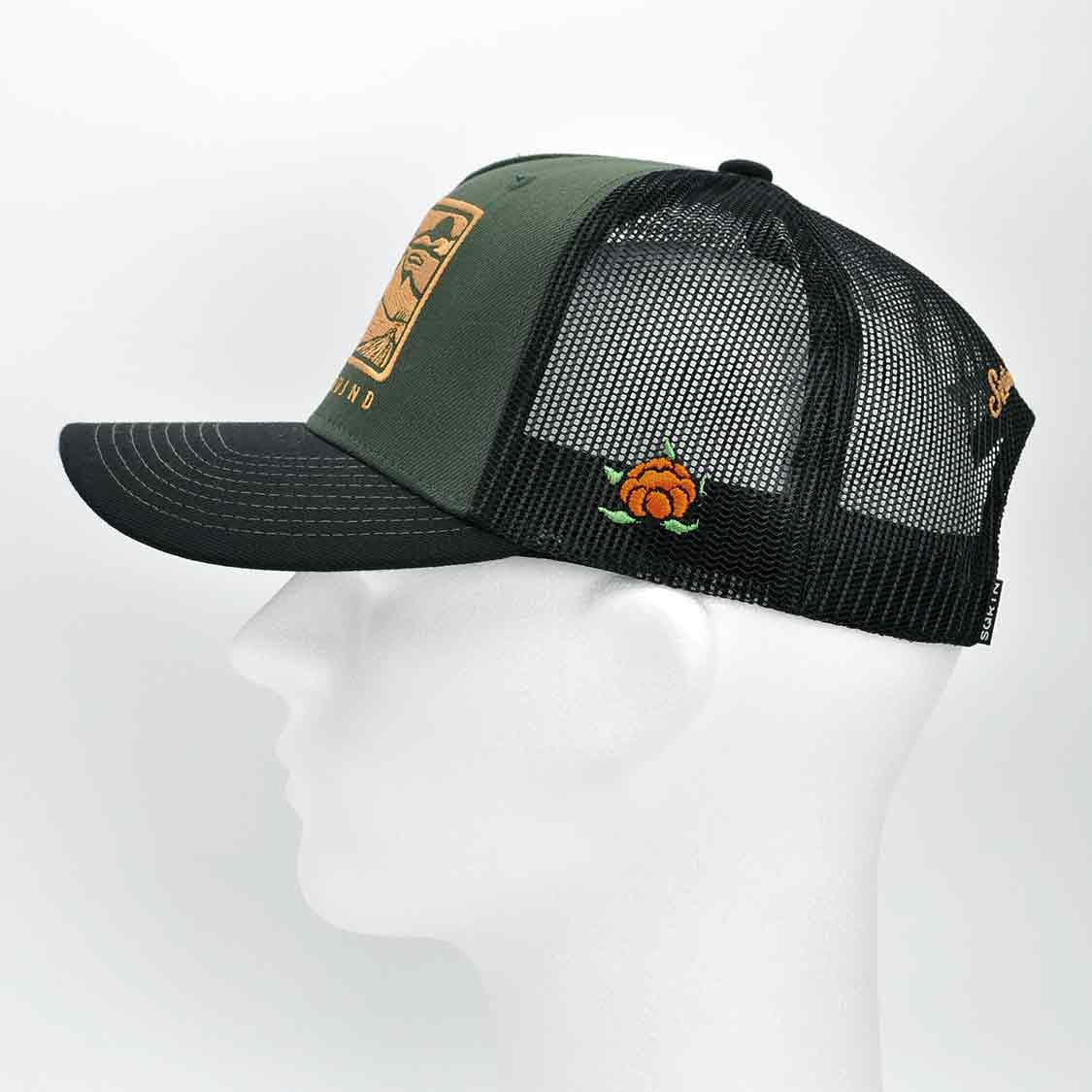 SQRTN - Nordanvind Trucker Cap Olive - 2