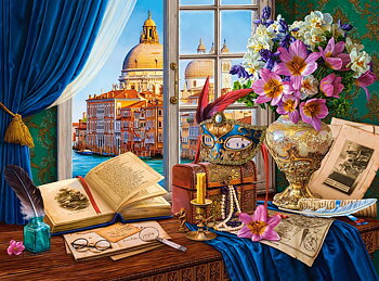 Venetian Still Life, puslespil med 2000 brikker (C-200924)