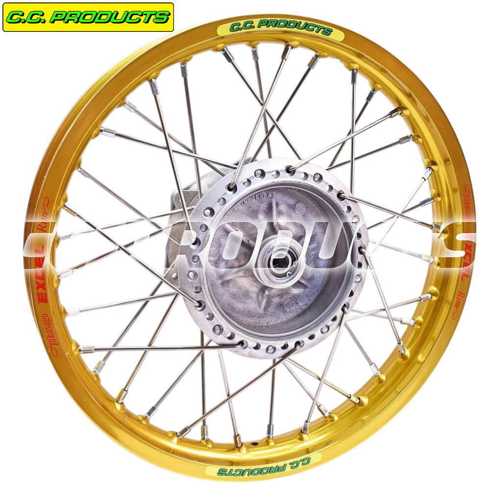 Spoke Set Kawasaki KX 125 18-inch 78-79 Rear wheel - 3