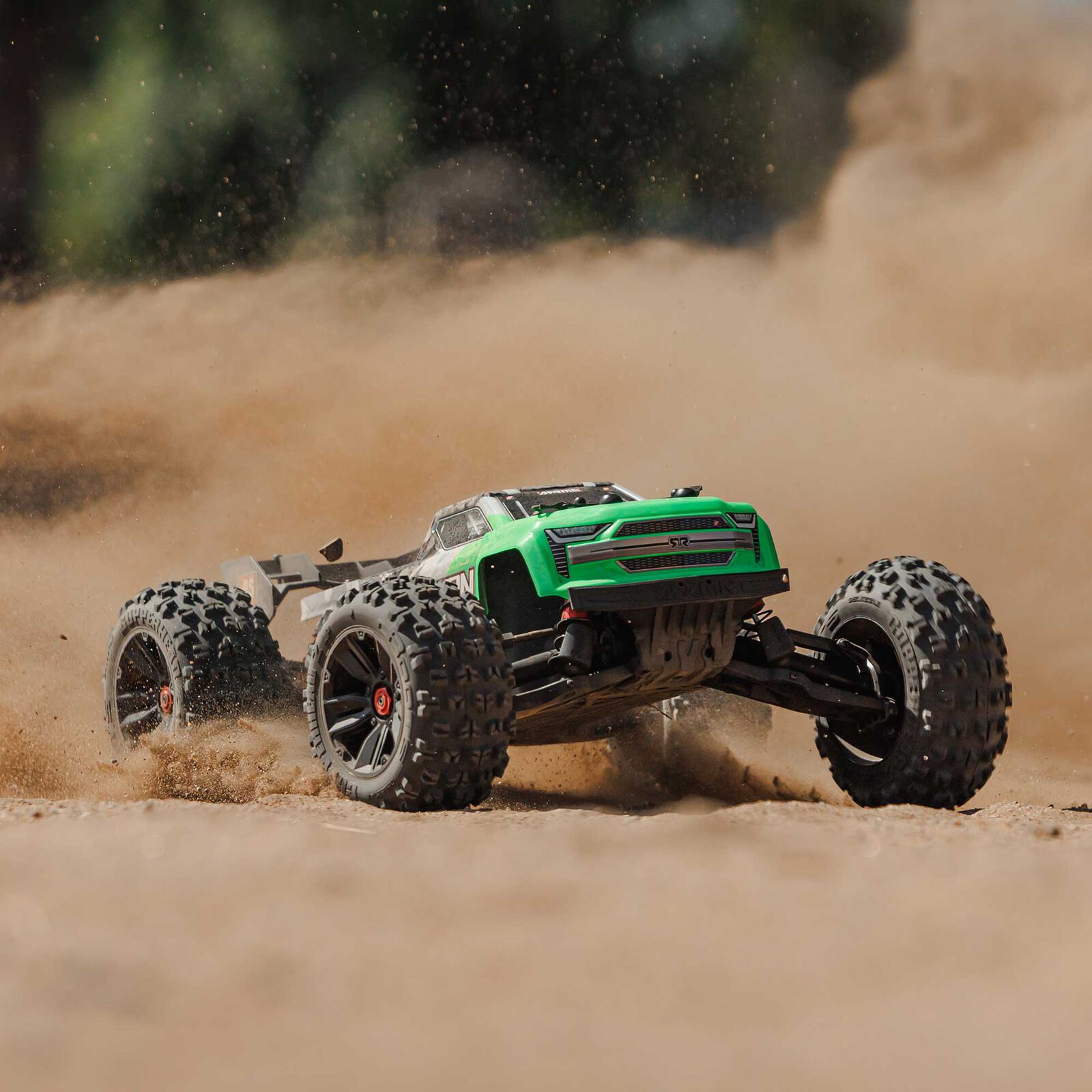 Arrma KRATON 4X4 4S BLX 1/10 Speed MT Grön - 4
