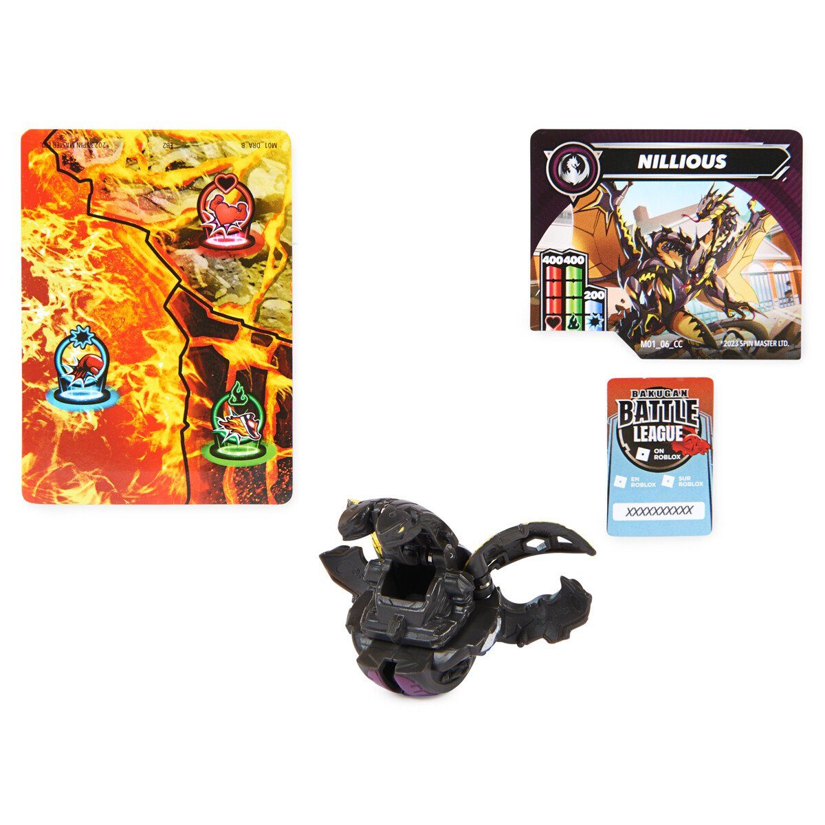 Bakugan Core 3.0, 1 st - 3