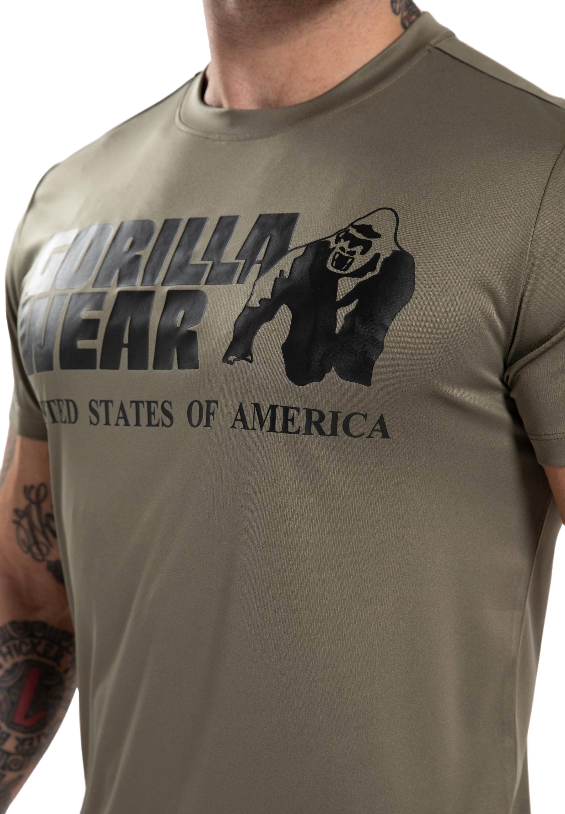 Classic Training T-Shirt, army green - 6