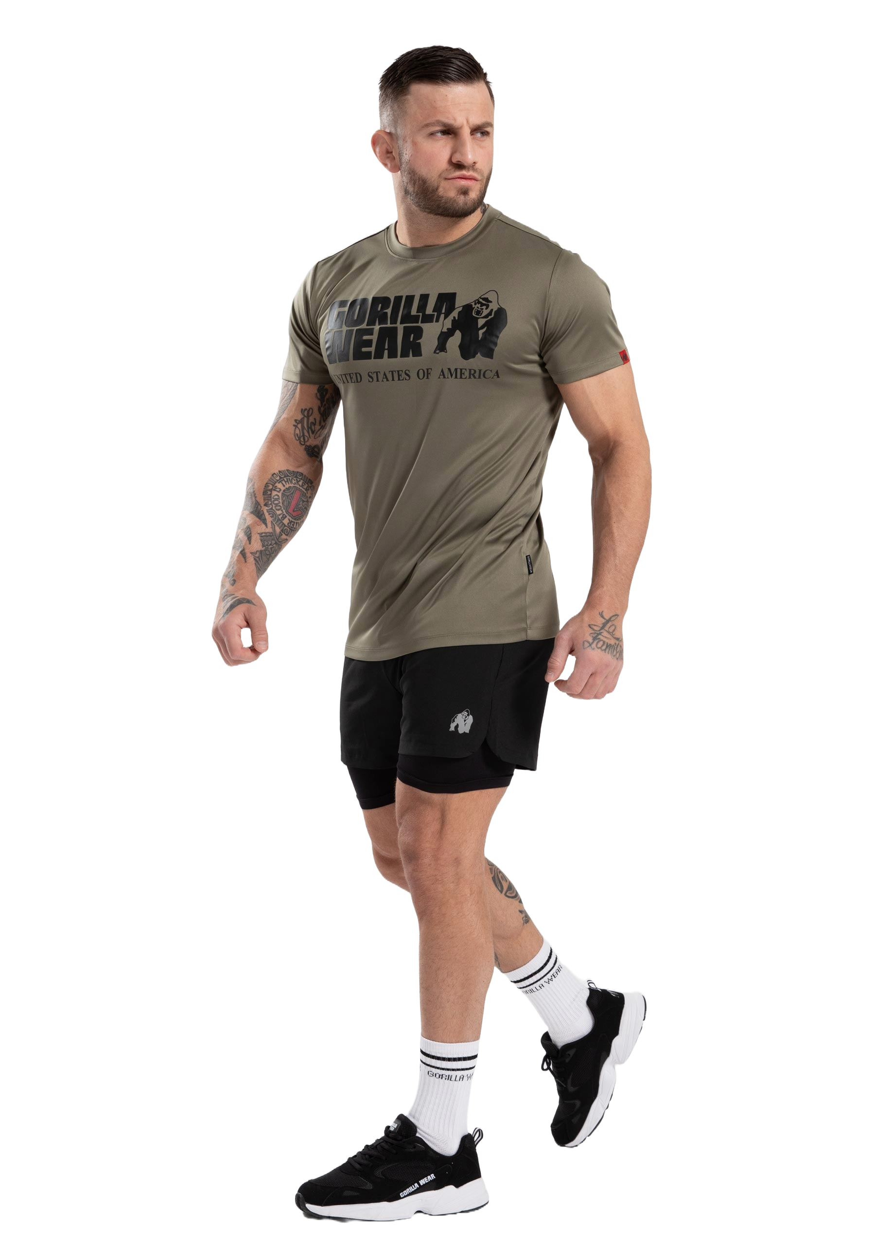 Classic Training T-Shirt, army green - 7