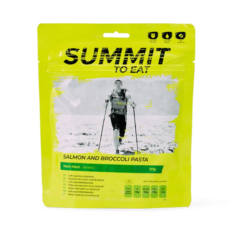 Summit To Eat | Salmon and Broccoli Pasta | Frystorkad mat | 117g