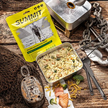 Summit To Eat | Lachs- und Brokkoli-Nudeln | Gefriergetrocknete Lebensmittel | 117g