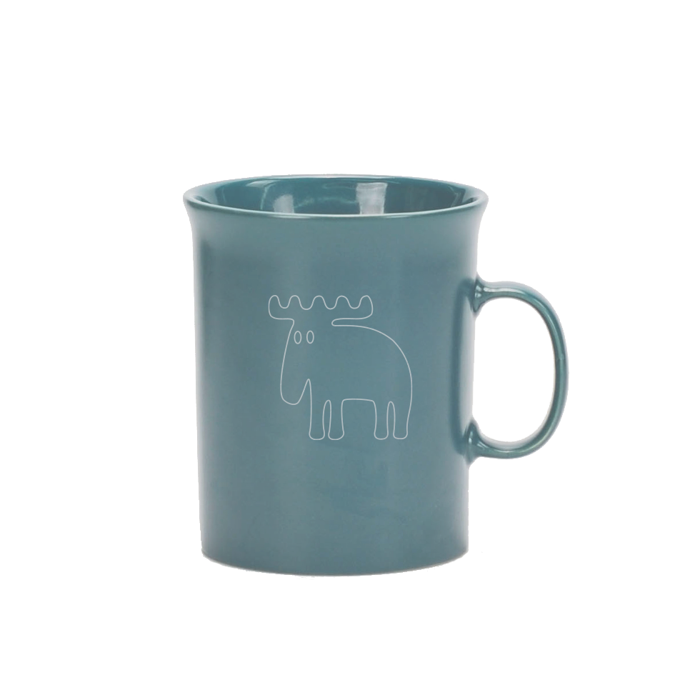 Mugg Moz TIDLÖS blå