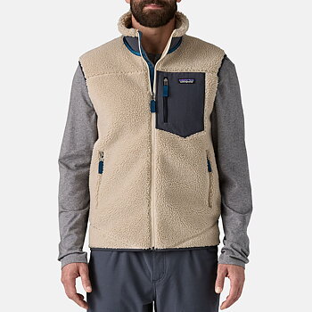 Patagonia - Classic Retro-X Fleece Vest Natural